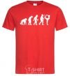 Men's T-Shirt Gymnastic evolution red фото