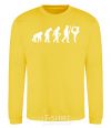 Sweatshirt Gymnastic evolution yellow фото