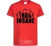 Kids T-shirt Train insane red фото