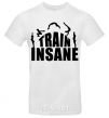 Men's T-Shirt Train insane White фото