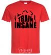 Men's T-Shirt Train insane red фото