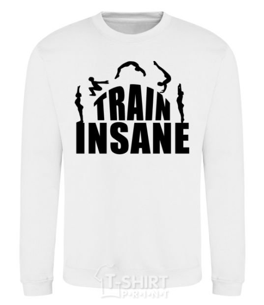 Sweatshirt Train insane White фото