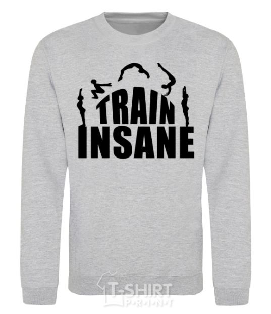 Sweatshirt Train insane sport-grey фото