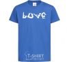 Детская футболка Love gymnastic Ярко-синий фото