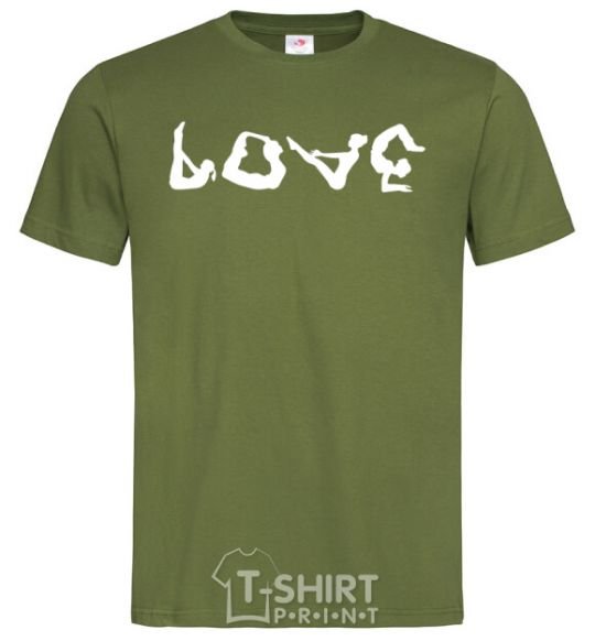 Men's T-Shirt Love gymnastic millennial-khaki фото