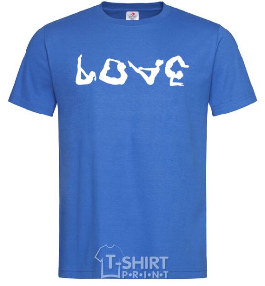 Men's T-Shirt Love gymnastic royal-blue фото