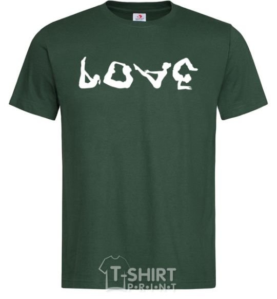 Men's T-Shirt Love gymnastic bottle-green фото