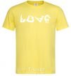 Men's T-Shirt Love gymnastic cornsilk фото