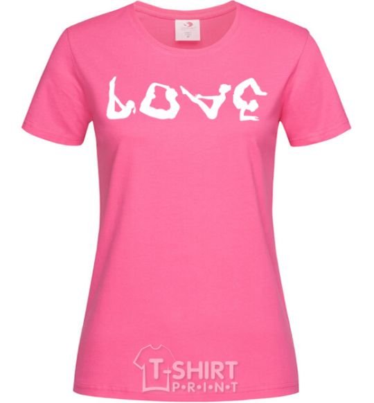 Women's T-shirt Love gymnastic heliconia фото