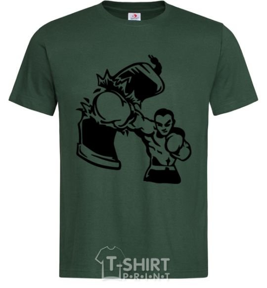 Мужская футболка Разрыв груши Темно-зеленый фото