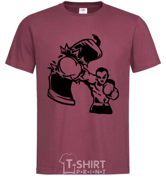 Men's T-Shirt Pear bursting burgundy фото