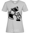 Women's T-shirt Pear bursting grey фото