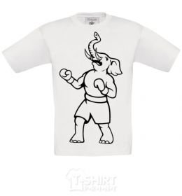 Kids T-shirt Fight Hard boxing division black фото