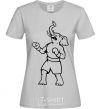 Women's T-shirt Elephant boxer grey фото
