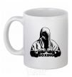 Ceramic mug Boxing White фото