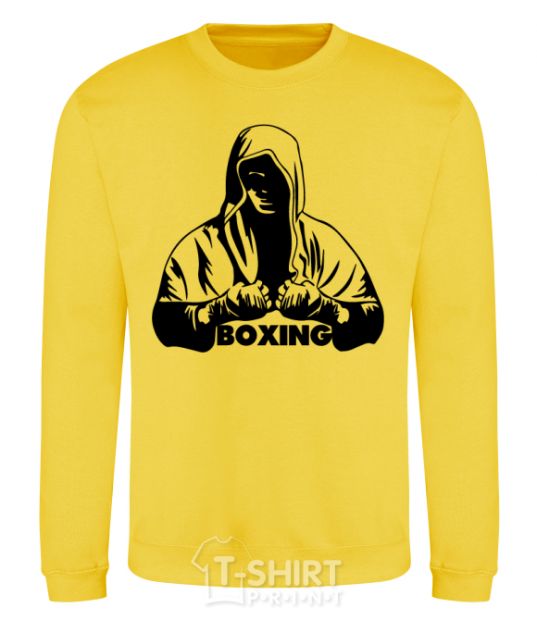 Sweatshirt Boxing yellow фото
