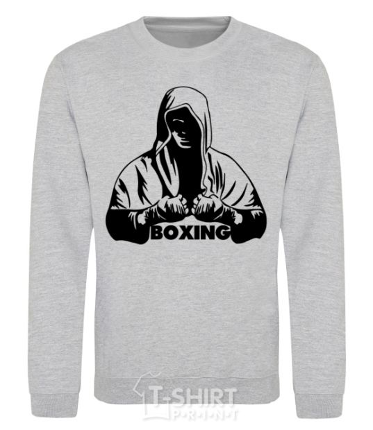 Sweatshirt Boxing sport-grey фото