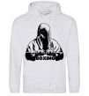 Men`s hoodie Boxing sport-grey фото