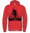 Men`s hoodie Boxing bright-red фото