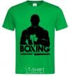 Men's T-Shirt Boxing man kelly-green фото