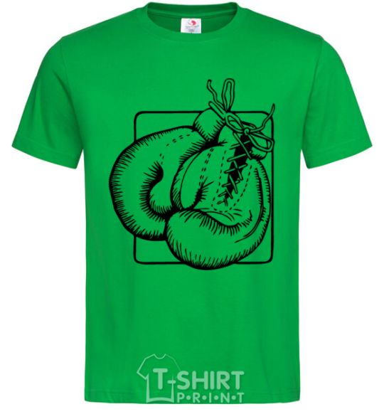 Men's T-Shirt Boxing gloves kelly-green фото