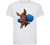 Kids T-shirt Kangaroo boxing White фото