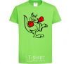 Kids T-shirt Кенгуру боксер orchid-green фото