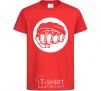 Kids T-shirt Fist boxer red фото