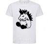 Kids T-shirt Unicorn Boxer White фото