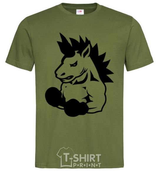 Men's T-Shirt Unicorn Boxer millennial-khaki фото