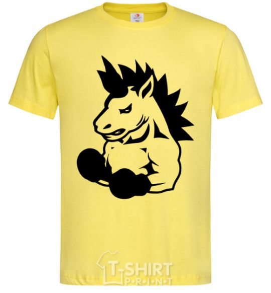 Men's T-Shirt Unicorn Boxer cornsilk фото