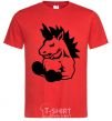 Men's T-Shirt Unicorn Boxer red фото