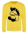 Sweatshirt Unicorn Boxer yellow фото