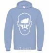Men`s hoodie McGregor sky-blue фото