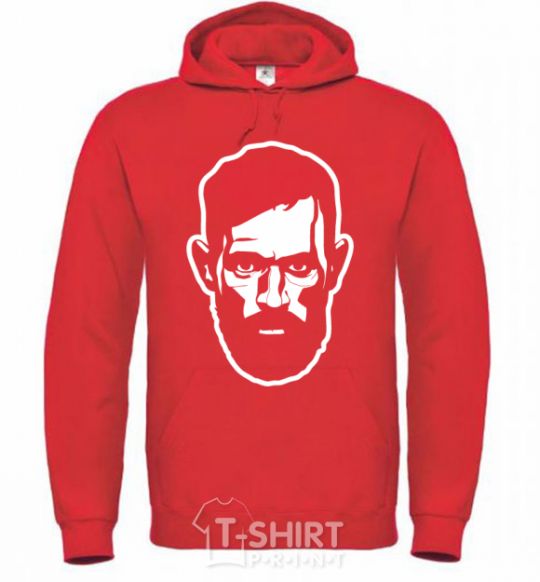 Men`s hoodie McGregor bright-red фото