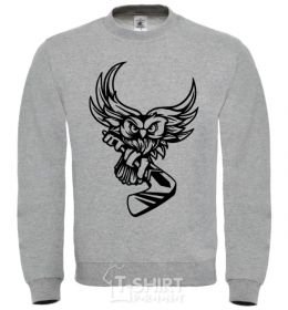 Sweatshirt Eat sleep hockey sport-grey фото