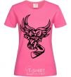 Women's T-shirt An owl with a hockey stick heliconia фото