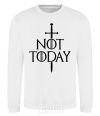 Sweatshirt Not today White фото