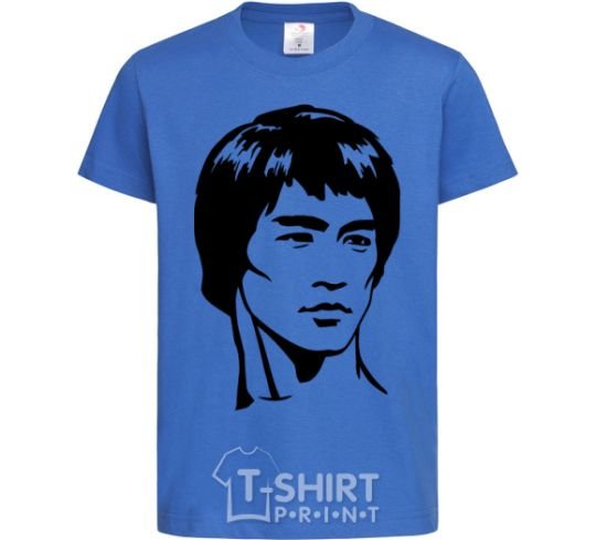 Kids T-shirt Bruce Lee royal-blue фото