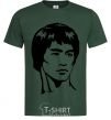 Men's T-Shirt Bruce Lee bottle-green фото