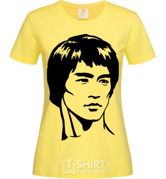 Women's T-shirt Bruce Lee cornsilk фото