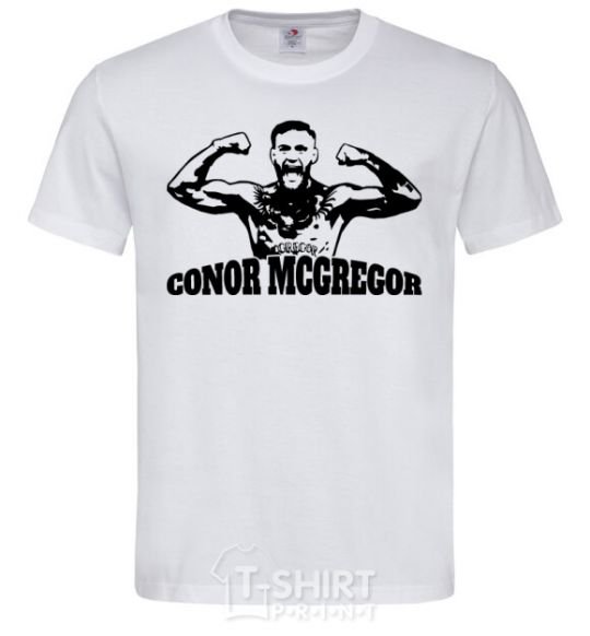 Men's T-Shirt Conor White фото