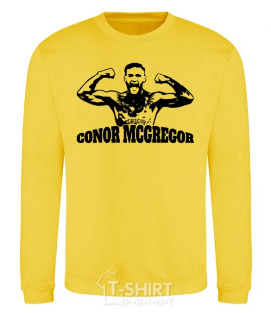 Sweatshirt Conor yellow фото