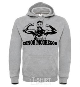 Men`s hoodie Conor sport-grey фото