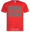 Men's T-Shirt MMA is not a crime red фото
