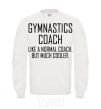 Свитшот Gymnastic coach cooler Белый фото