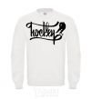 Sweatshirt Hockey lettering White фото