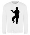 Sweatshirt A martial artist White фото