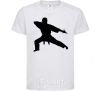 Kids T-shirt The knife thrower White фото