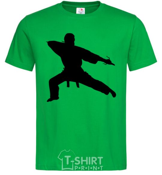 Men's T-Shirt The knife thrower kelly-green фото